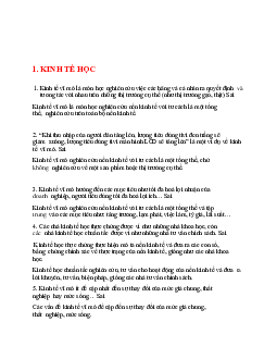 Nhận định đúng-sai môn Kinh tế vĩ mô (có đáp án)