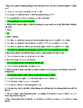 Câu Hỏi và Đáp Án Về Chủ Nghĩa Xã Hội Môn Marketing thương mại Quốc Tế | Trường Đại học Tài chính - Marketing