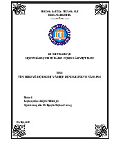 Hội Nghị Giơnevơ 1954 | Bài thảo luận Lịch Sử Đảng Cộng Sản Việt Nam