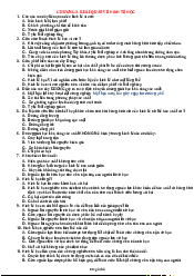 Câu hỏi trắc nghiệm có đáp án Kinh tế vi mô | Trường Đại học Mở Thành phố Hồ Chí Minh