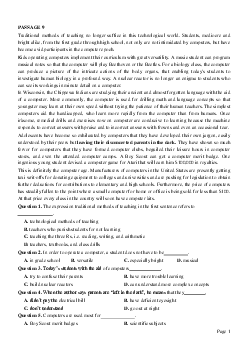 PASSAGE 9_Theme 2. Education (Giáo dục)