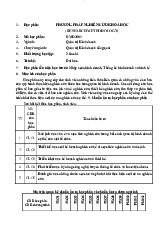 Phương pháp nghiên cứu khoa học - Môn Kinh tế vĩ mô - Đại Học Kinh Tế - Đại học Đà Nẵng