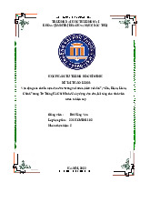 Vận dụng các chuẩn mực đạo đức “trung với nước, hiếu với dân”, “Cần, Kiệm, Liêm, Chính” trong Tư Tưởng Hồ Chí Minh để xây dựng đạo đức, lối sống cho sinh viên nước ta hiện nay | Bài thảo luận tư tưởng Hồ Chí Minh