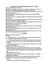 Nội dung ôn tập môn Triết học Mac-Lenin | Trường Đại học Hà Tĩnh