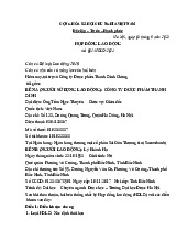 Hợp Đồng Lao Động - Công Ty Dược Phẩm Thanh Đình (HĐLĐ-001). Môn Pháp luật lao động | Đại học Trường Đại học Phenika.