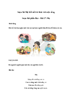 Soạn bài Mẹ (trang 116) | Tiếng việt 2 sách Kết nối Tri Thức