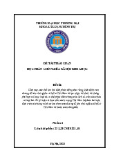 Phân Tích Con Đường Đi Lên Chủ Nghĩa Xã Hội Việt Nam | Thảo luận chủ nghĩa xã hội khoa học