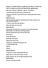 Chương 2 các hiện tượng và quy luật tâm lý cá nhân 3 môn Tâm lý quản lý | Học viện Nông nghiệp Việt Nam