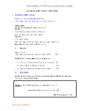 Bất đẳng thức Schur và ứng dụng - Tài liệu tổng hợp