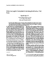 Nghiên cứu về Hình phạt Tử hình trong Luật Hình sự Việt Nam môn Luật hình sự | Học viện Phụ nữ Việt Nam