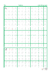 Luyện viết 50 bộ thủ thường dùng môn Tiếng Trung | Đại Học Hà Nội