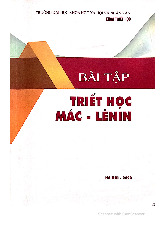 Bài tập Triết - Trắc nghiệm Triết | Trường Đại học Khoa Học Xã Hội và Nhân Văn, Đại học Quốc gia Hà Nội