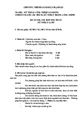 Đề cương Môn Kỹ thuật lạnh | Đại học Xây Dựng Hà Nội