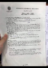 Đề thi cuối kỳ học phần Luật hình sự - Phần chung năm 2024 - 2025 | Đại học Luật Thành phố Hồ Chí Minh