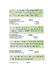 Bài tập chương 4 - Nguyên lý kế toán | Đại học Kinh Tế Quốc Dân