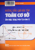 Hướng dẫn giải bài tập Toán cơ sở ứng dụng trong phân tích kinh doanh | Đại học Ngoại Thương