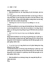 Đại cương môn Quản trị khách sạn - Trường Đại học lao động -  xã hội.