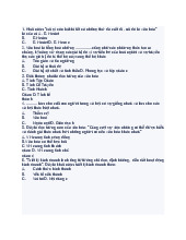 TOP câu hỏi trắc nghiệm về triết lý kinh doanh Môn Văn hóa kinh doanh và khởi nghiệp | Đại học Bách Khoa Hà Nội