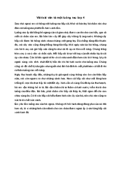 Tả một luống rau | Tập làm văn 4