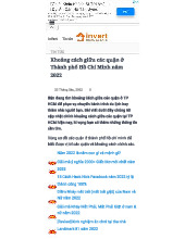 Khoảng cách giữa các quận tại TP HCM năm 2022: Hướng dẫn chi tiết