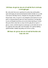 Viết đoạn văn ghi lại cảm xúc về một bài thơ bốn chữ hoặc năm chữ | Ngữ văn 7