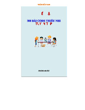 Tuyển Tập 300 Bài Code Thiếu Nhi 2022