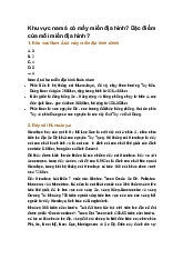 Khu vực nam á có mấy miền địa hình? Đặc điểm của mỗi miền địa hình?