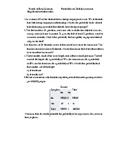 Probability and statistics exercises for basic sciences môn Xác suất thống kê| Trường Đại học Ngoại Thương môn Xác suất thống kê| Trường Đại học Ngoại Thương