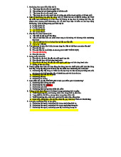 Ôn Thi TRẮC NGHIỆM Quản Trị Marketing - Tài Liệu Học Tập Chất Lượng