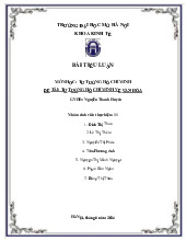 Bài tiểu luận về văn hóa môn Tư tưởng Hồ Chí Minh | Trường đại học Mở Hà Nội