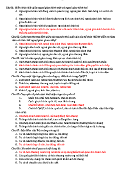 Câu hỏi trắc nghiệm môn quản trị học căn  bản ( có đáp án )