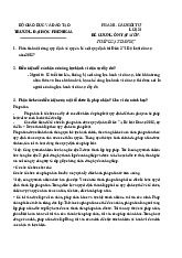 ÔN THI PHÁP LUẬT DÂN SỰ2 – ĐỀ CƯƠNG TỔNG HỢP CẬP NHẬT 2023. Môn Pháp luật dân sự | Đại học Trường Đại học Phenika.