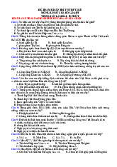  Đề minh họa kì thi tốt nghiệp THPT 2025 môn Lịch sử Bộ Giáo Dục Giải chi tiết. 