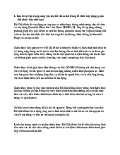 Nghiên cứu về Sáng tạo của Hồ Chí Minh trong Xây dựng Quân đội nhân dân Việt Nam môn Quốc phòng an ninh | Trường Đại học Kinh Doanh và Công Nghệ Hà Nội