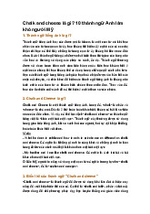 Chalk and cheese là gì? 10 thành ngữ Anh làm khó người Mỹ