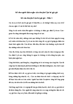 Kể câu chuyện Cậu bé gặt gió | Tiếng việt 4 Chân trời sáng tạo