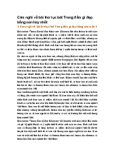 Cảm nghĩ về bài thơ lục bát Trong đầm gì đẹp bằng sen hay nhất