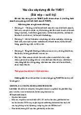 Yêu cầu xây dựng đề án TMĐT | Trường Đại học Kinh tế – Luật, Đại học Quốc gia Thành phố Hồ Chí Minh