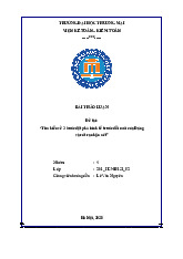 Tìm hiểu về 3 bước đột phá kinh tế trước đổi mới của Đảng  và rút ra nhận xét | Bài thảo luận lịch sử đảng