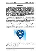 Chiến lược Marketing Mix của Vinamilk | Đại Học Nội Vụ Hà Nội