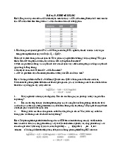 Bài tập Phân tích hồi quy và kiểm định giả thuyết môn Kinh tế lượng | Đại học Kinh tế Thành phố Hồ Chí Minh
