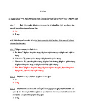 Đề cương môn Pháp luật đại cương - Trường Đại học lao động -  xã hội.