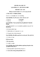 TOP các đề thi học kỳ 2 môn Lịch sử & Địa Lý lớp 5 năm học 2024 - 2025 | Bộ sách Kết nối tri thức