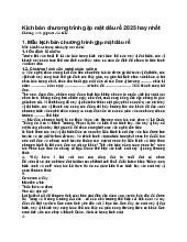 Kịch bản chương trình gặp mặt dâu rể 2025 hay nhất