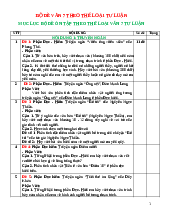 BỘ ĐỀ VĂN 7 THEO THỂ LOẠI TỰ LUẬN
