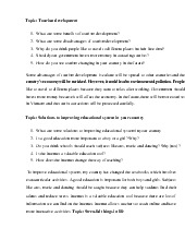 Khẩu ngữ Speaking practice môn Tiếng Anh  | Học viện Nông nghiệp Việt Nam