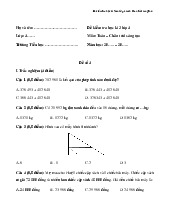 Đề thi học kỳ 2 môn Toán lớp 4 năm học 2024 - 2025 | Bộ sách Chân trời sáng tạo
