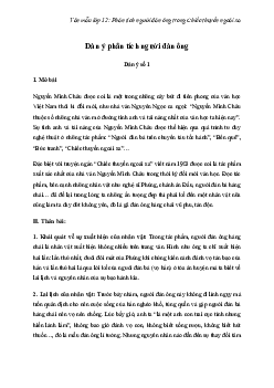 Phân tích người đàn ông trong Chiếc thuyền ngoài xa | Văn mẫu lớp 12
