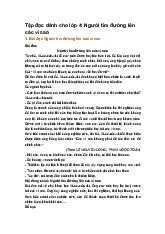 Tập đọc dành cho lớp 4: Người tìm đường lên các vì sao