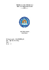 Biện Chứng LLSX và QHSX | Bài Thảo Luận Môn Triết Học Đại Cương